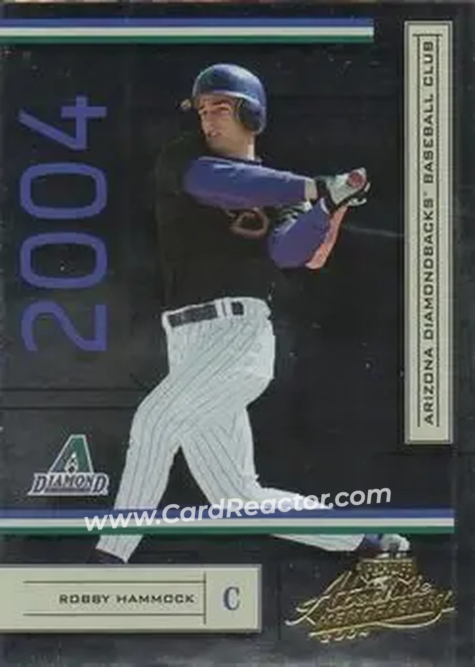 2004 Playoff Absolute Memorabilia - Retail #13 - Robby Hammock - Arizona Diamondbacks - Front