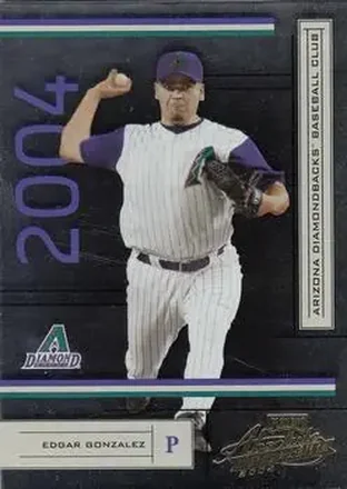 2004 Playoff Absolute Memorabilia #14 Retail Edgar Gonzalez