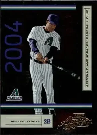 2004 Playoff Absolute Memorabilia - Retail #15 - Roberto Alomar - Arizona Diamondbacks
