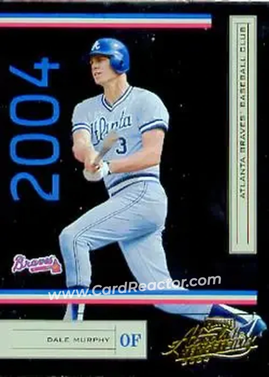 2004 Playoff Absolute Memorabilia - Retail #18 - Dale Murphy - Atlanta Braves - Front