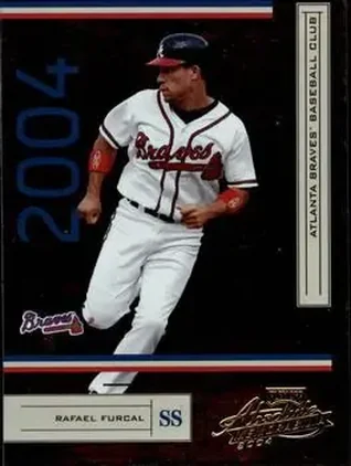 2004 Playoff Absolute Memorabilia - Retail #19 - Rafael Furcal - Atlanta Braves