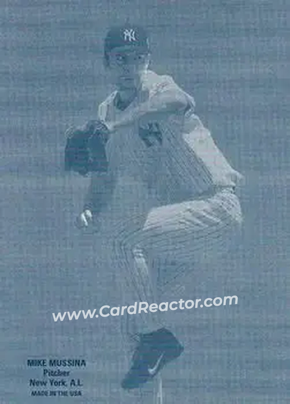 2004 Leaf - Exhibits 1926 Unblocked Legend Second Edition #27 - Mike Mussina - New York Yankees - Front 2004 Leaf - Exhibits 1926 Unblocked Legend Second Edition #27 - Mike Mussina - New York Yankees - Front