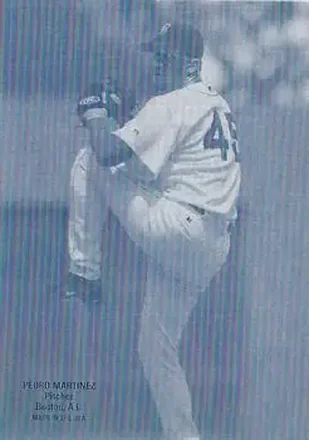 2004 Leaf - Exhibits 1926 Unblocked Legend Second Edition #35 - Pedro Martinez - Boston Red Sox