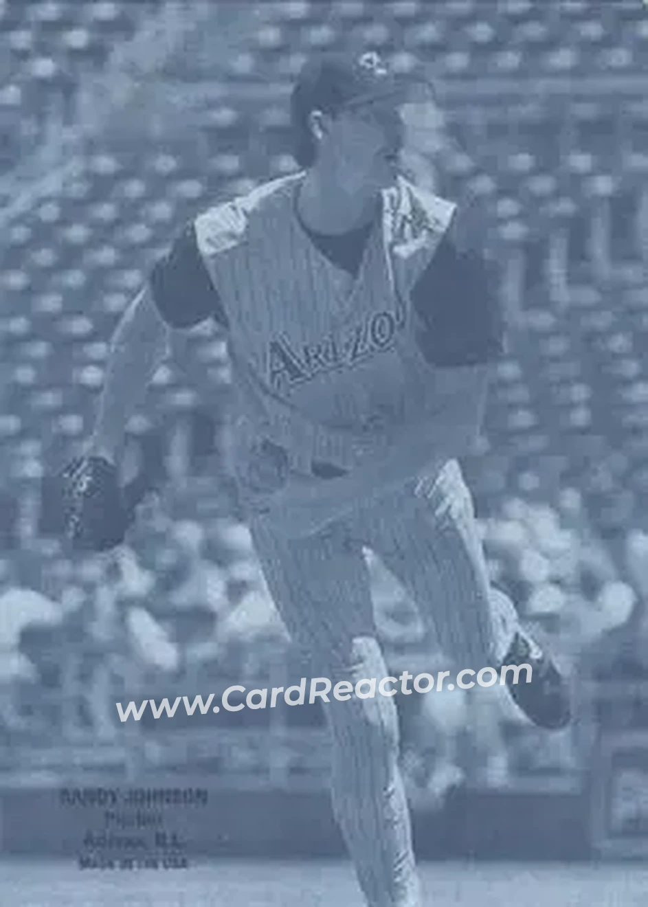 2004 Leaf - Exhibits 1926 Unblocked Legend Second Edition #36 - Randy Johnson - Arizona Diamondbacks - Front