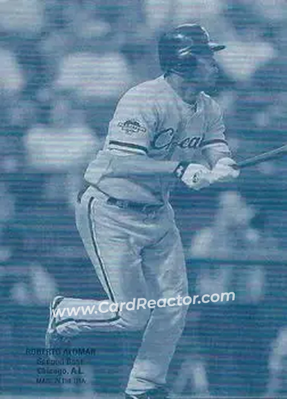2004 Leaf - Exhibits 1926 Unblocked Legend Second Edition #40 - Roberto Alomar - Chicago White Sox - Front