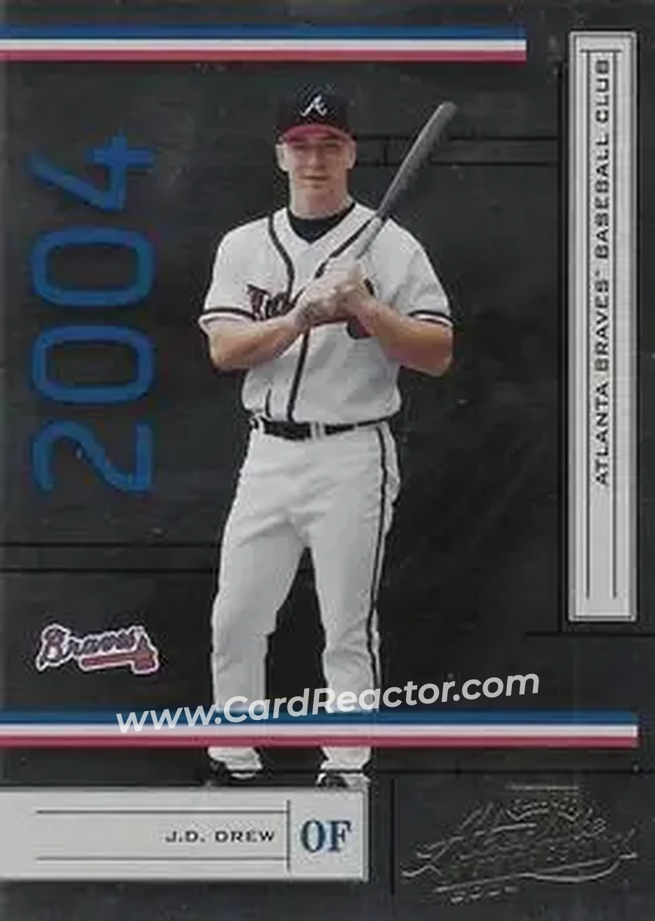 2004 Playoff Absolute Memorabilia - Retail #20 - J.D. Drew - Atlanta Braves - Front