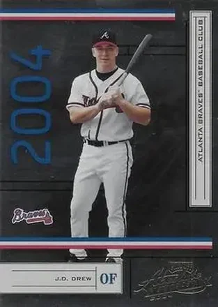 2004 Playoff Absolute Memorabilia - Retail #20 - J.D. Drew - Atlanta Braves