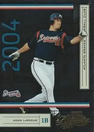 2004 Playoff Absolute Memorabilia - Retail #23 - Adam LaRoche - Atlanta Braves