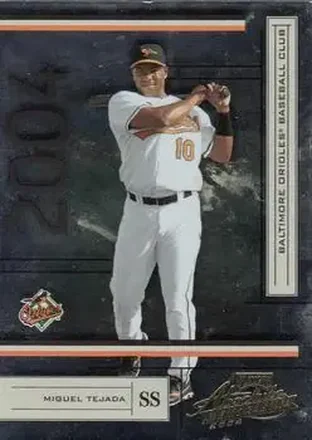 2004 Playoff Absolute Memorabilia - Retail #28 - Miguel Tejada - Baltimore Orioles