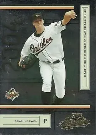 2004 Playoff Absolute Memorabilia - Retail #29 - Adam Loewen - Baltimore Orioles