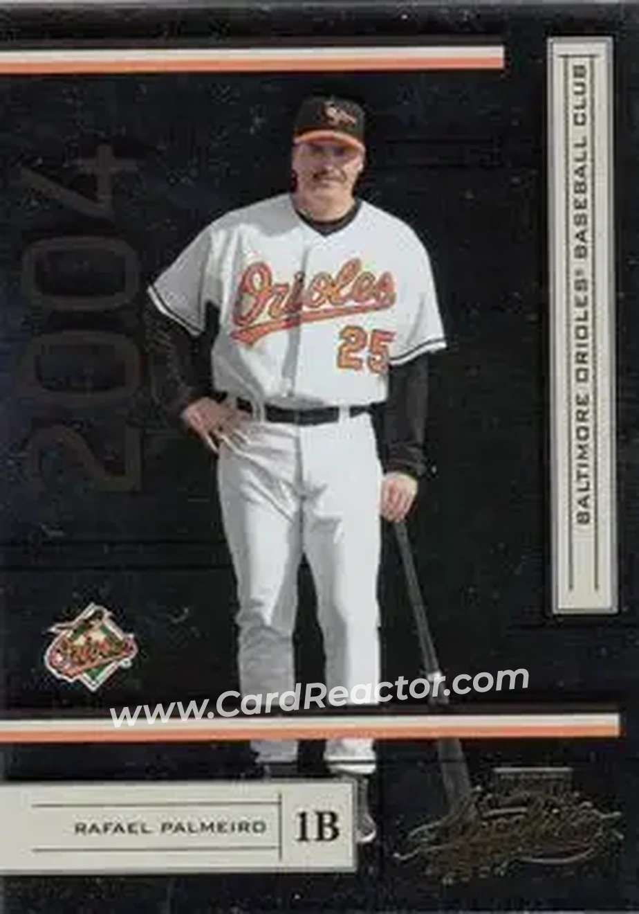 2004 Playoff Absolute Memorabilia - Retail #30 - Rafael Palmeiro - Baltimore Orioles - Front