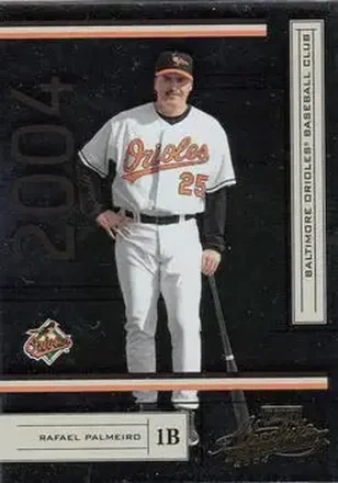 2004 Playoff Absolute Memorabilia - Retail #30 - Rafael Palmeiro - Baltimore Orioles