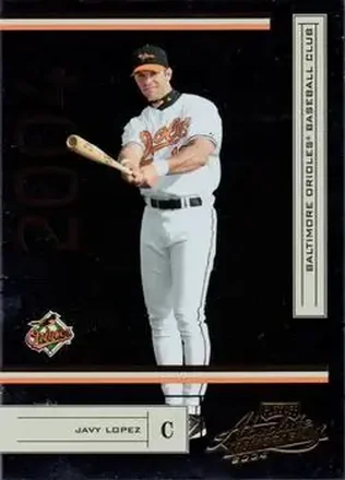 2004 Playoff Absolute Memorabilia - Retail #31 - Javier Lopez - Baltimore Orioles