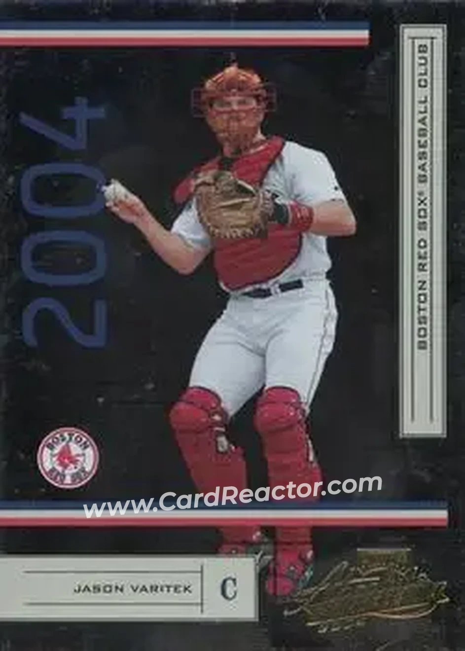2004 Playoff Absolute Memorabilia - Retail #33 - Jason Varitek - Boston Red Sox - Front