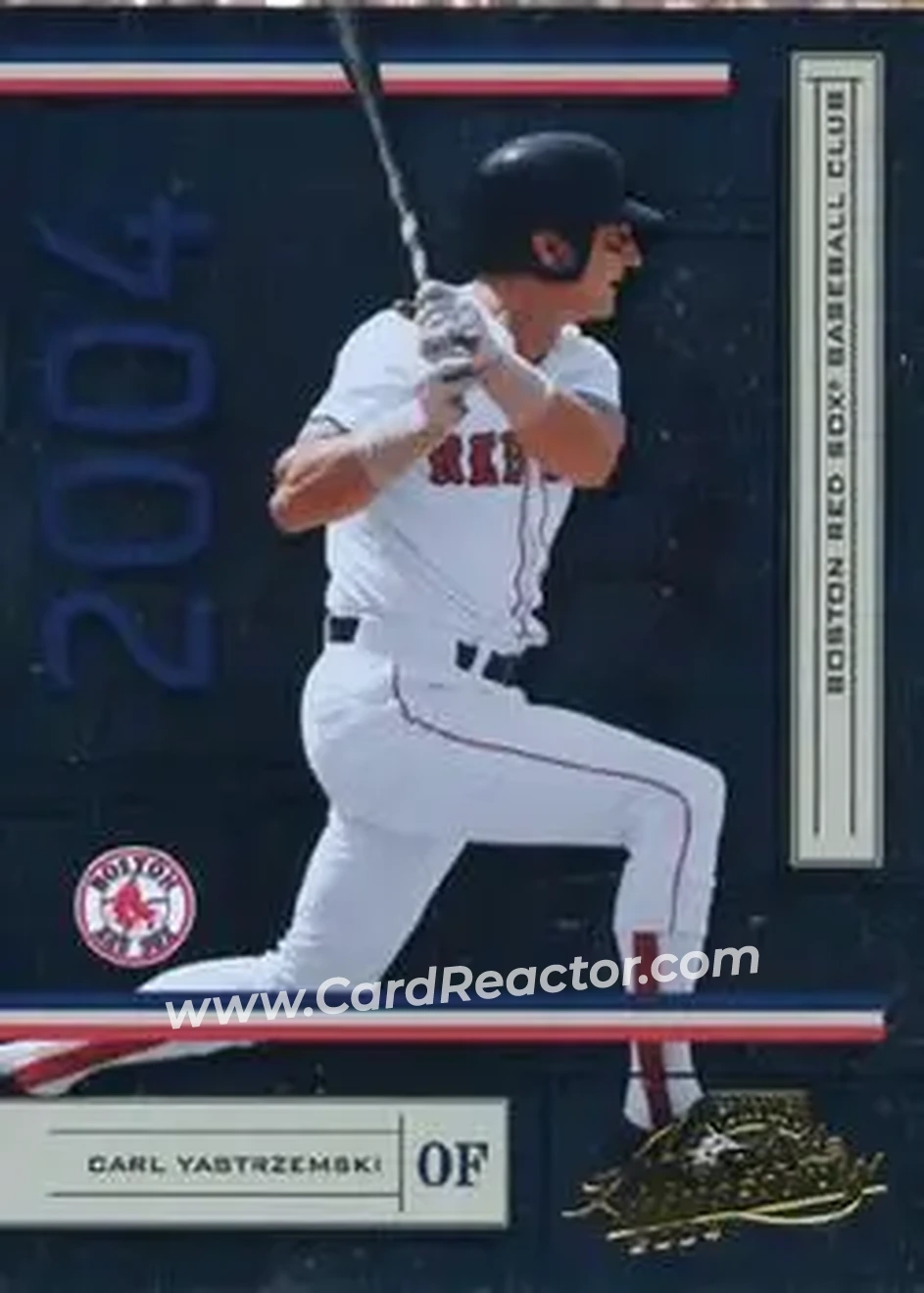 2004 Playoff Absolute Memorabilia - Retail #34 - Carl Yastrzemski - Boston Red Sox - Front