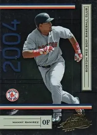 2004 Playoff Absolute Memorabilia - Retail #35 - Manny Ramirez - Boston Red Sox