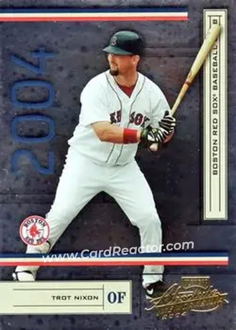 2004 Playoff Absolute Memorabilia - Retail #36 - Trot Nixon - Boston Red Sox - Front