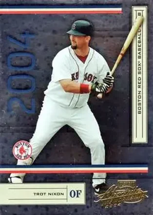 2004 Playoff Absolute Memorabilia - Retail #36 - Trot Nixon - Boston Red Sox