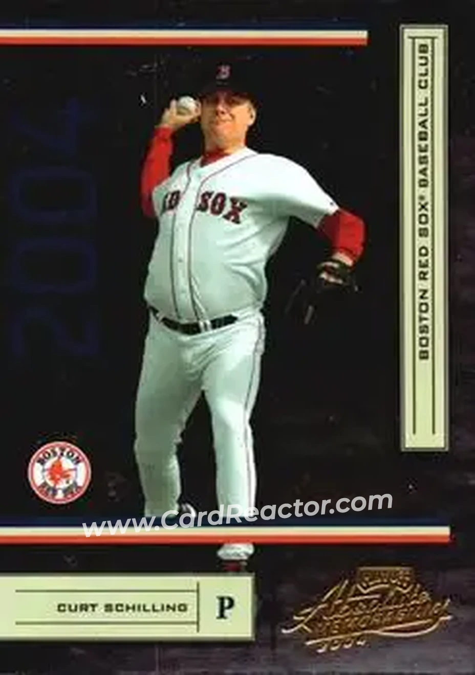 2004 Playoff Absolute Memorabilia - Retail #37 - Curt Schilling - Boston Red Sox - Front 2004 Playoff Absolute Memorabilia - Retail #37 - Curt Schilling - Boston Red Sox - Front