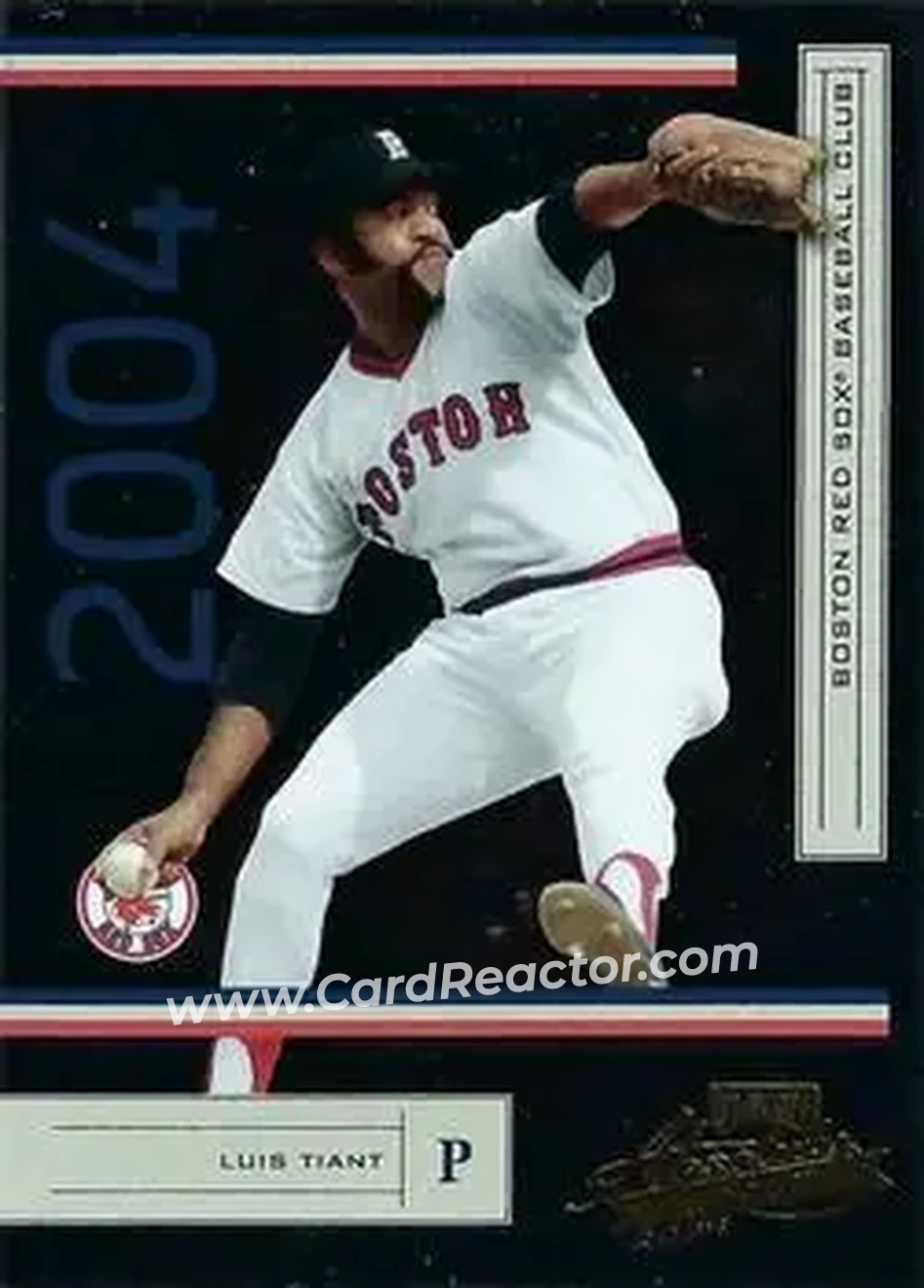 2004 Playoff Absolute Memorabilia - Retail #40 - Luis Tiant - Boston Red Sox - Front