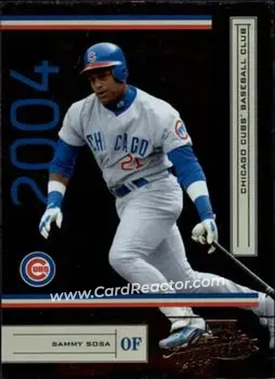 2004 Playoff Absolute Memorabilia - Retail #43 - Sammy Sosa - Chicago Cubs - Front