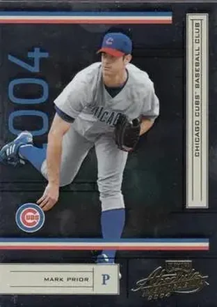 2004 Playoff Absolute Memorabilia - Retail #46 - Mark Prior - Chicago Cubs