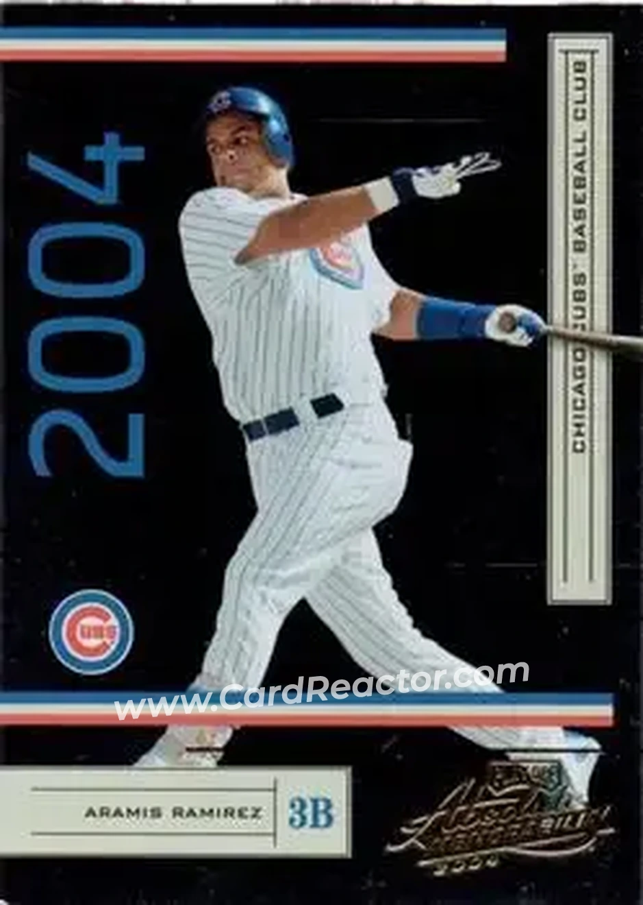 2004 Playoff Absolute Memorabilia - Retail #48 - Aramis Ramirez - Chicago Cubs - Front
