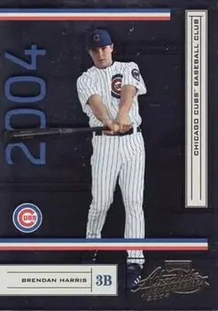 2004 Playoff Absolute Memorabilia - Retail #49 - Brendan Harris - Chicago Cubs