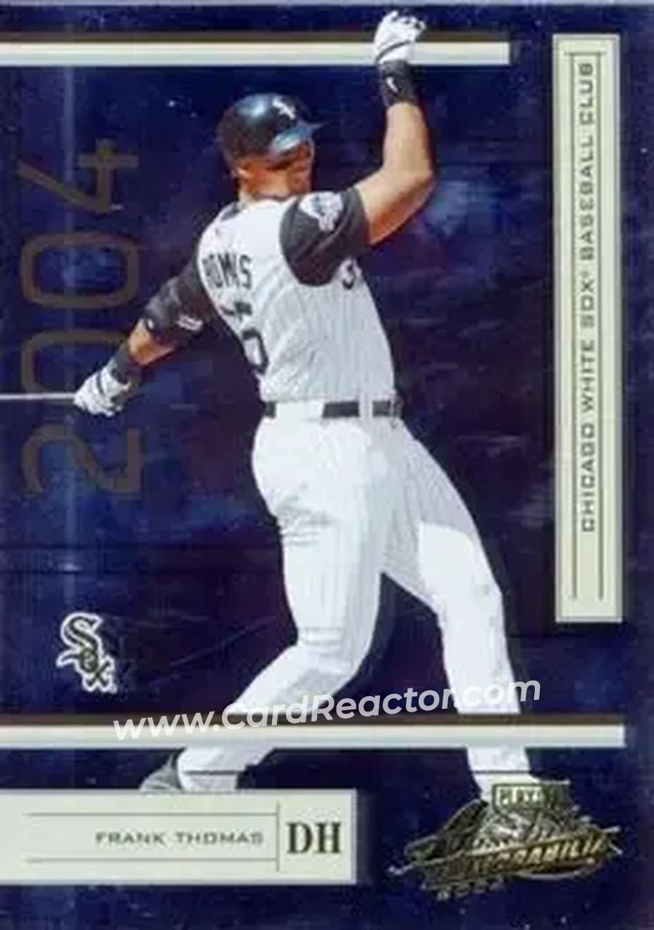 2004 Playoff Absolute Memorabilia - Retail #51 - Frank Thomas - Chicago White Sox - Front