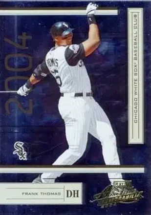 2004 Playoff Absolute Memorabilia - Retail #51 - Frank Thomas - Chicago White Sox