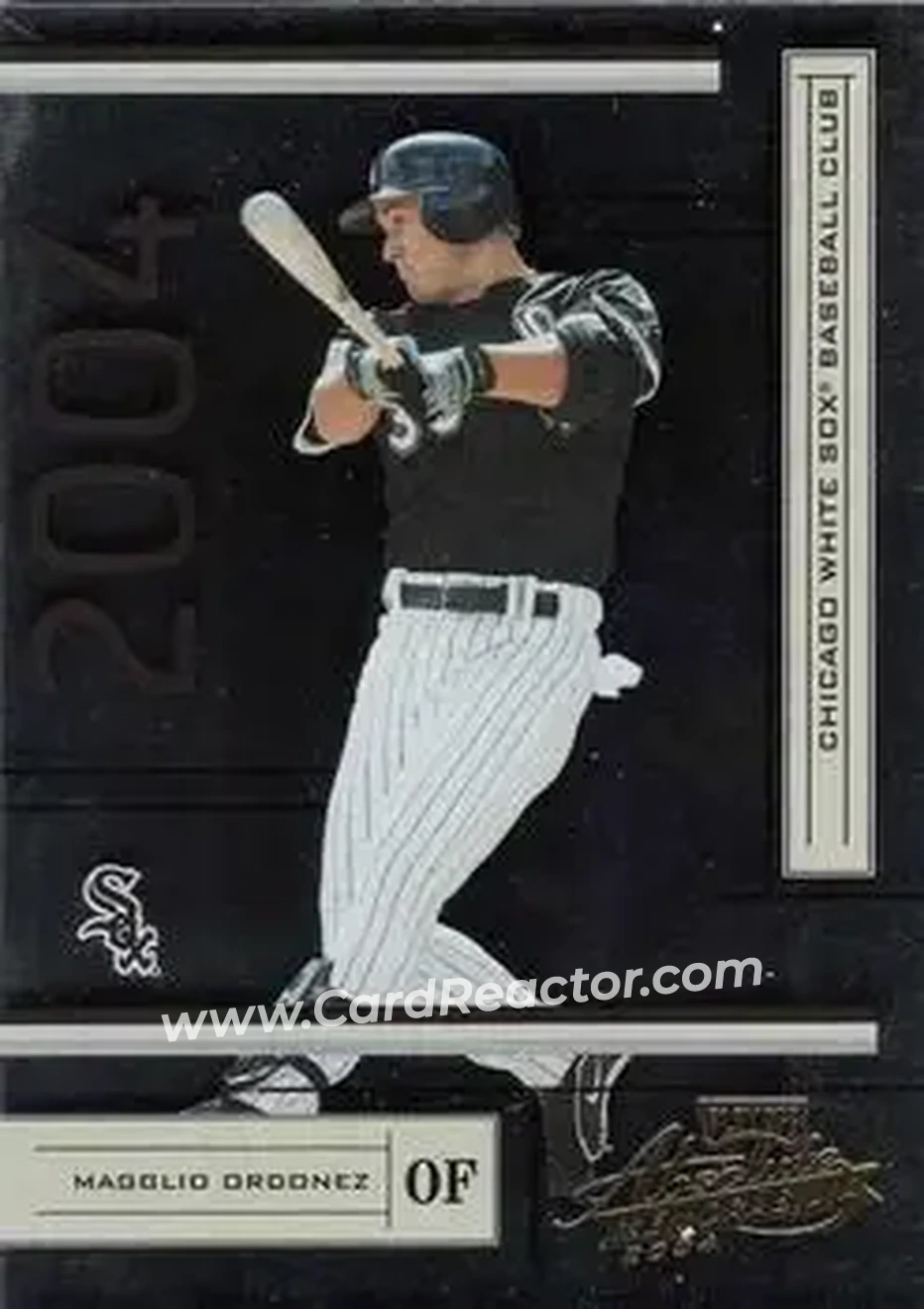 2004 Playoff Absolute Memorabilia - Retail #52 - Magglio Ordonez - Chicago White Sox - Front 2004 Playoff Absolute Memorabilia - Retail #52 - Magglio Ordonez - Chicago White Sox - Front