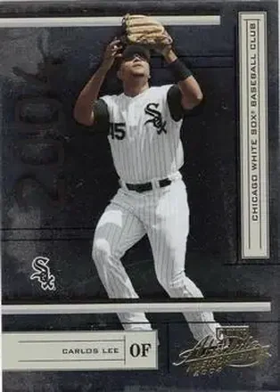 2004 Playoff Absolute Memorabilia - Retail #53 - Carlos Lee - Chicago White Sox
