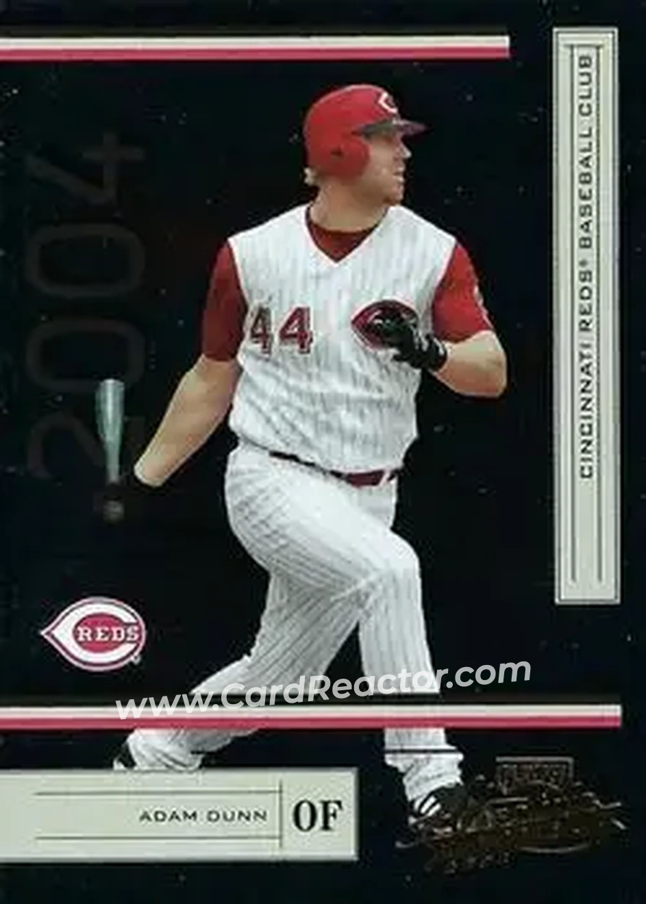 2004 Playoff Absolute Memorabilia - Retail #58 - Adam Dunn - Cincinnati Reds - Front