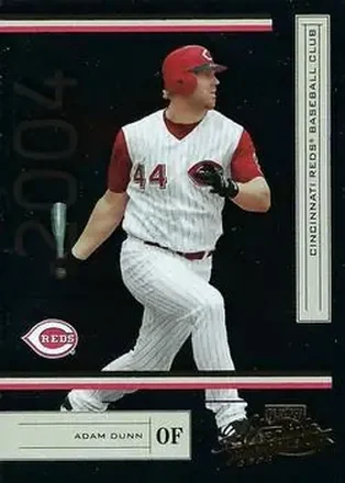 2004 Playoff Absolute Memorabilia - Retail #58 - Adam Dunn - Cincinnati Reds