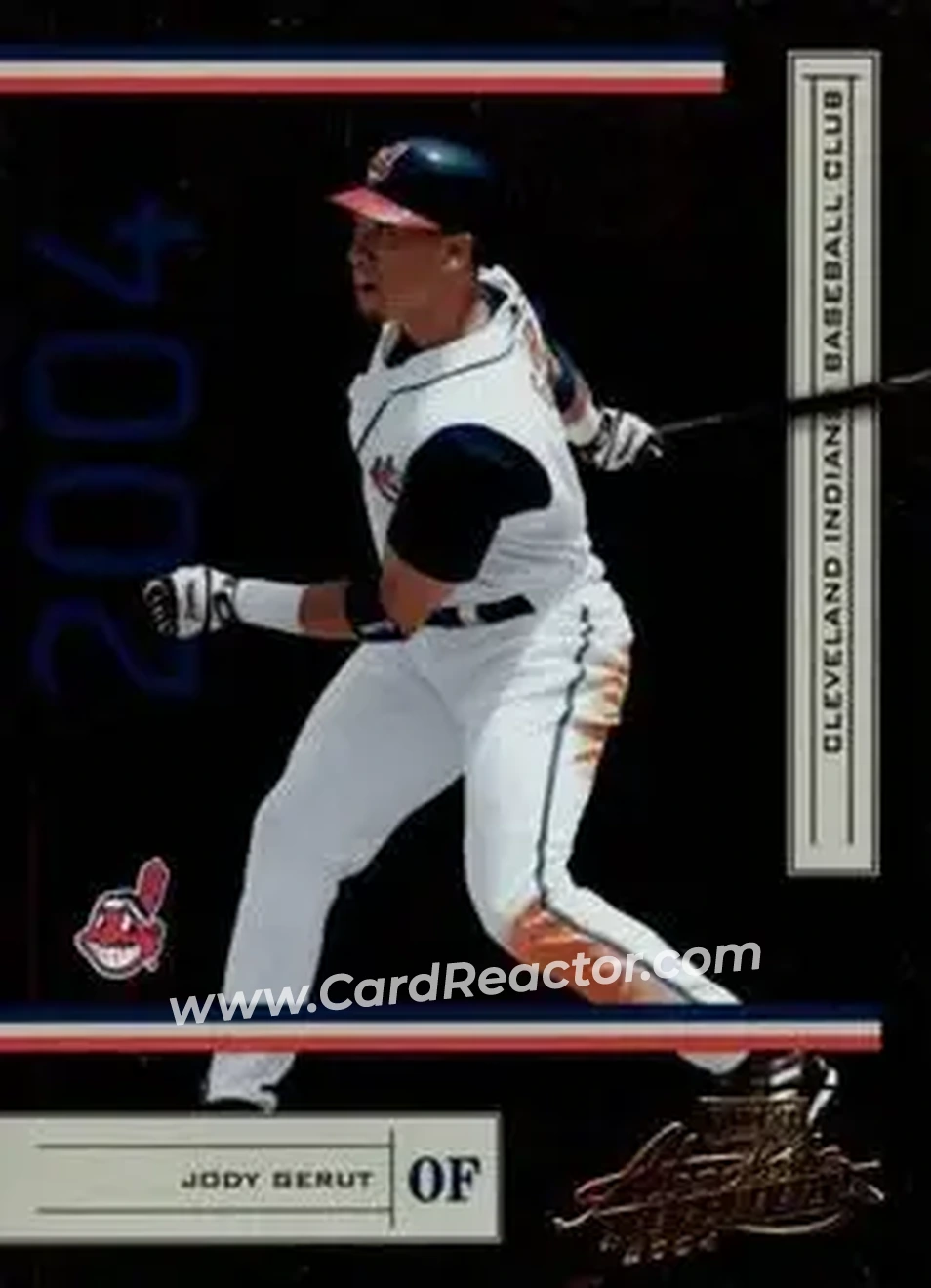 2004 Playoff Absolute Memorabilia - Retail #63 - Jody Gerut - Cleveland Indians - Front