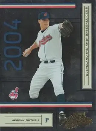 2004 Playoff Absolute Memorabilia - Retail #64 - Jeremy Guthrie - Cleveland Indians