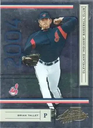 2004 Playoff Absolute Memorabilia - Retail #66 - Brian Tallet - Cleveland Indians