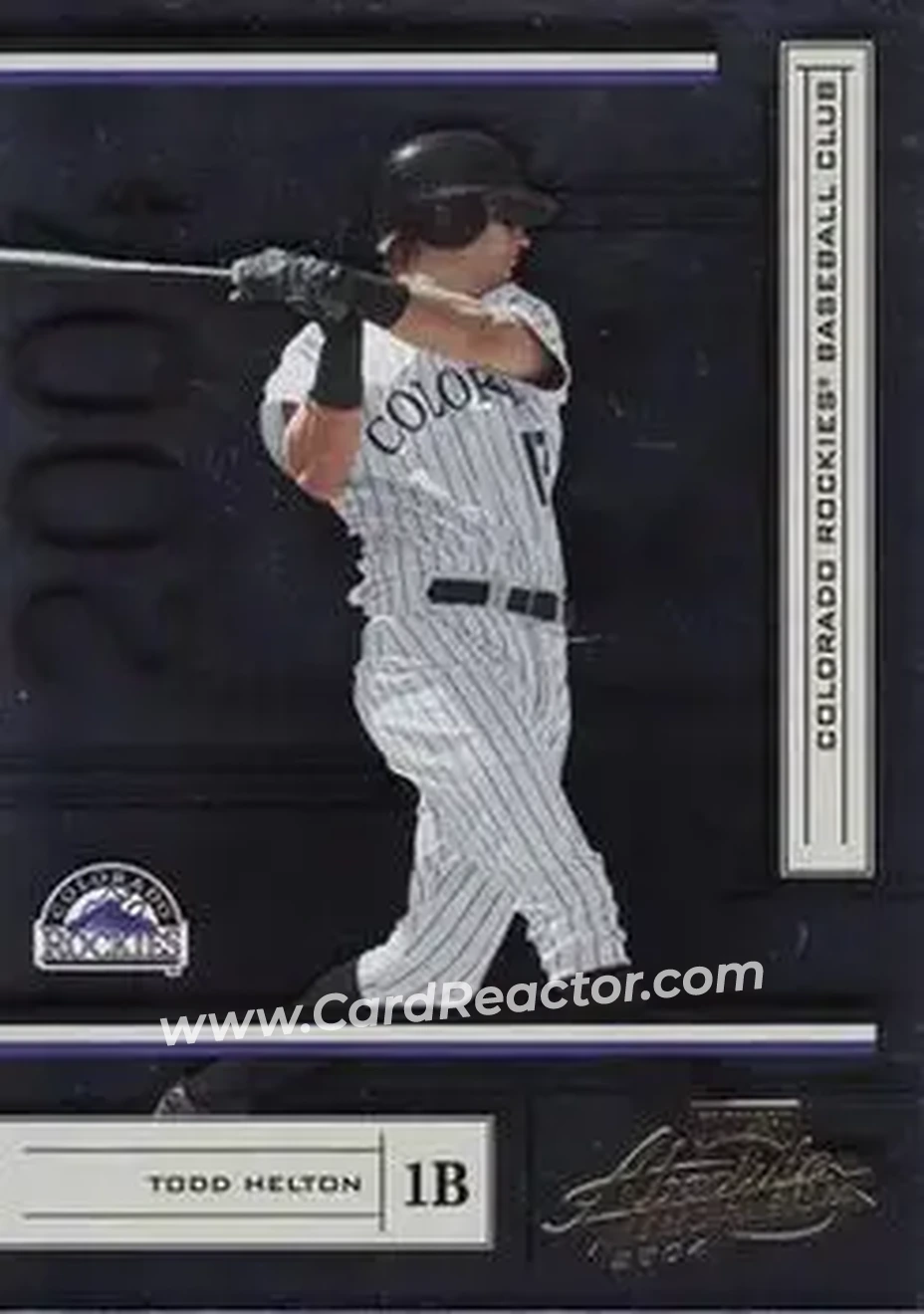 2004 Playoff Absolute Memorabilia - Retail #67 - Todd Helton - Colorado Rockies - Front