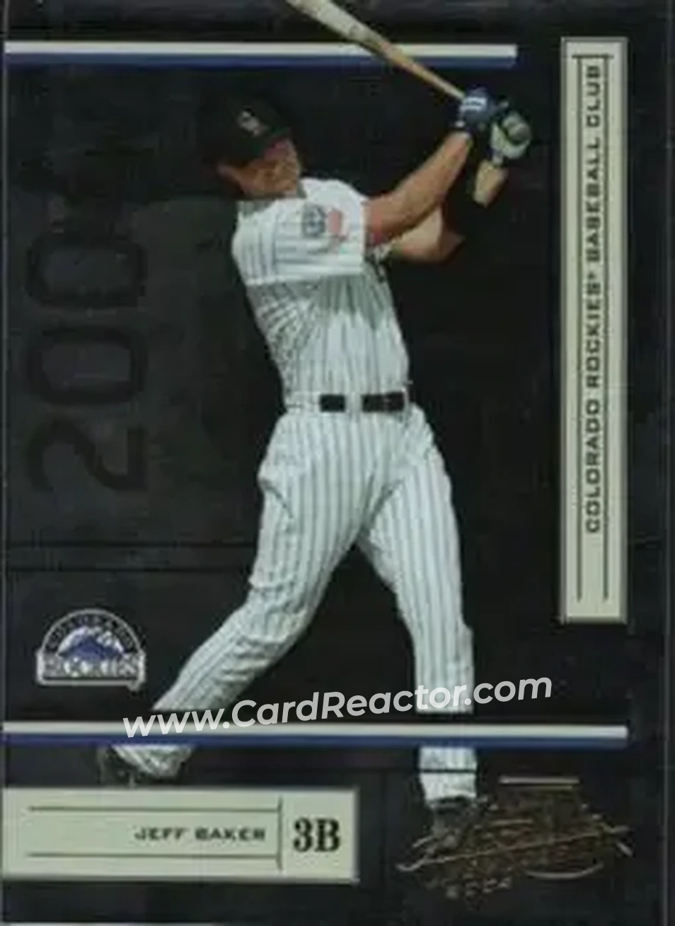 2004 Playoff Absolute Memorabilia - Retail #69 - Jeff Baker - Colorado Rockies - Front 2004 Playoff Absolute Memorabilia - Retail #69 - Jeff Baker - Colorado Rockies - Front