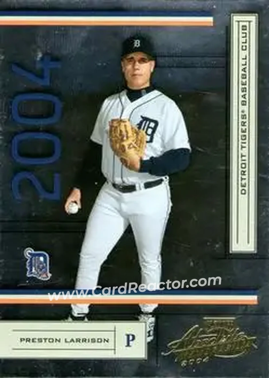 2004 Playoff Absolute Memorabilia - Retail #74 - Preston Larrison - Detroit Tigers - Front