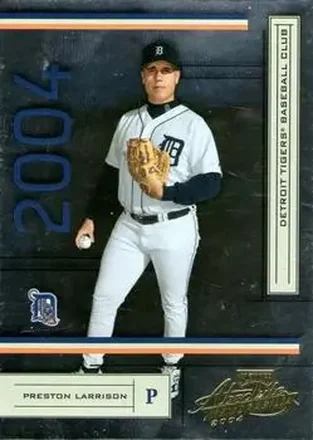 2004 Playoff Absolute Memorabilia - Retail #74 - Preston Larrison - Detroit Tigers