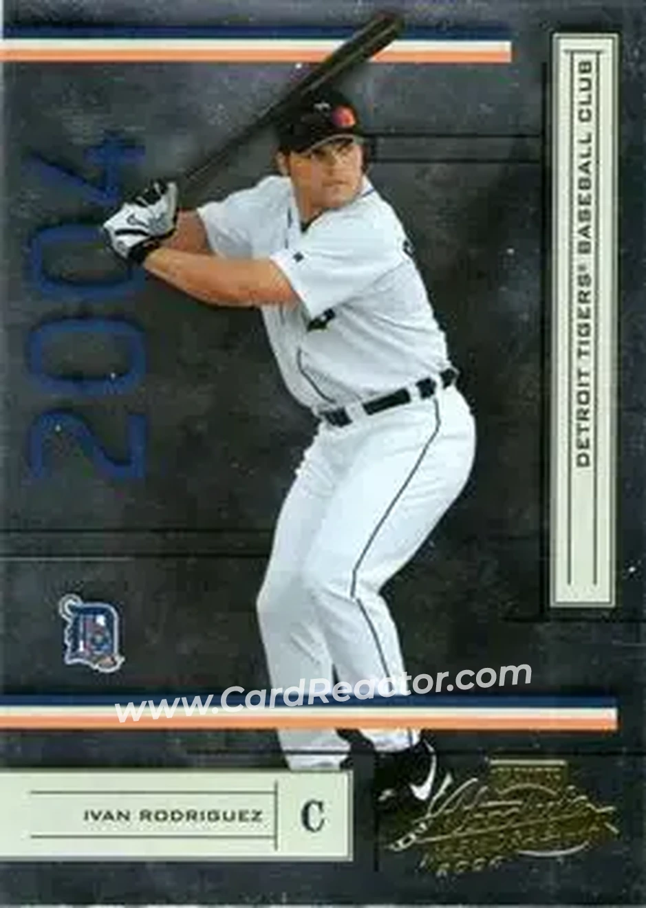 2004 Playoff Absolute Memorabilia - Retail #76 - Ivan Rodriguez - Detroit Tigers - Front