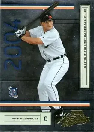 2004 Playoff Absolute Memorabilia - Retail #76 - Ivan Rodriguez - Detroit Tigers
