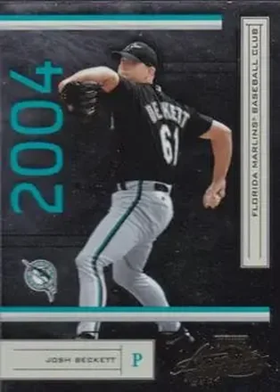 2004 Playoff Absolute Memorabilia - Retail #78 - Josh Beckett - Florida Marlins