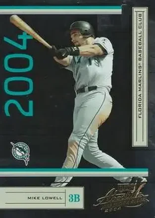 2004 Playoff Absolute Memorabilia - Retail #80 - Mike Lowell - Florida Marlins