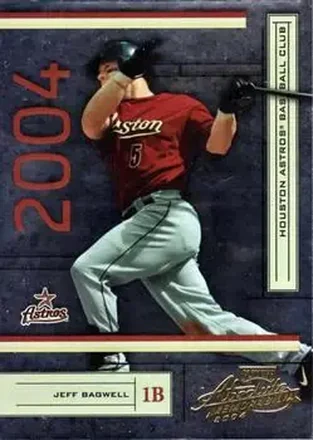 2004 Playoff Absolute Memorabilia - Retail #83 - Jeff Bagwell - Houston Astros