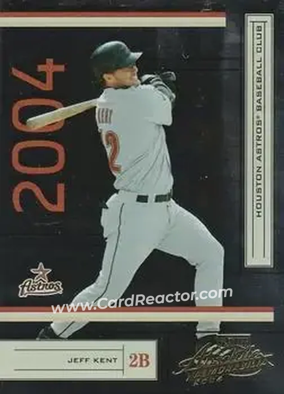 2004 Playoff Absolute Memorabilia - Retail #84 - Jeff Kent - Houston Astros - Front