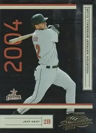 2004 Playoff Absolute Memorabilia - Retail #84 - Jeff Kent - Houston Astros
