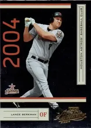 2004 Playoff Absolute Memorabilia - Retail #86 - Lance Berkman - Houston Astros