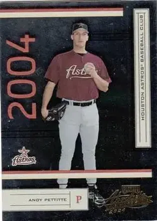 2004 Playoff Absolute Memorabilia - Retail #87 - Andy Pettitte - Houston Astros